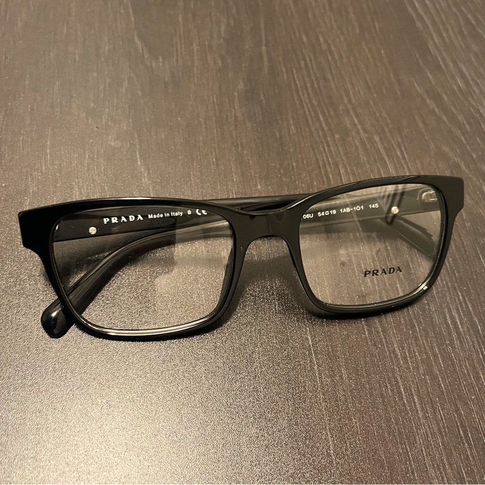New Black Prada Eyeglasses